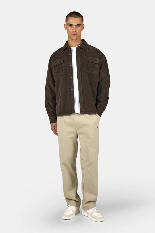 PEGADOR BILASPUR WIDE CORD SHIRT WALNUT BROWN WALNUT BROWN Bild 2