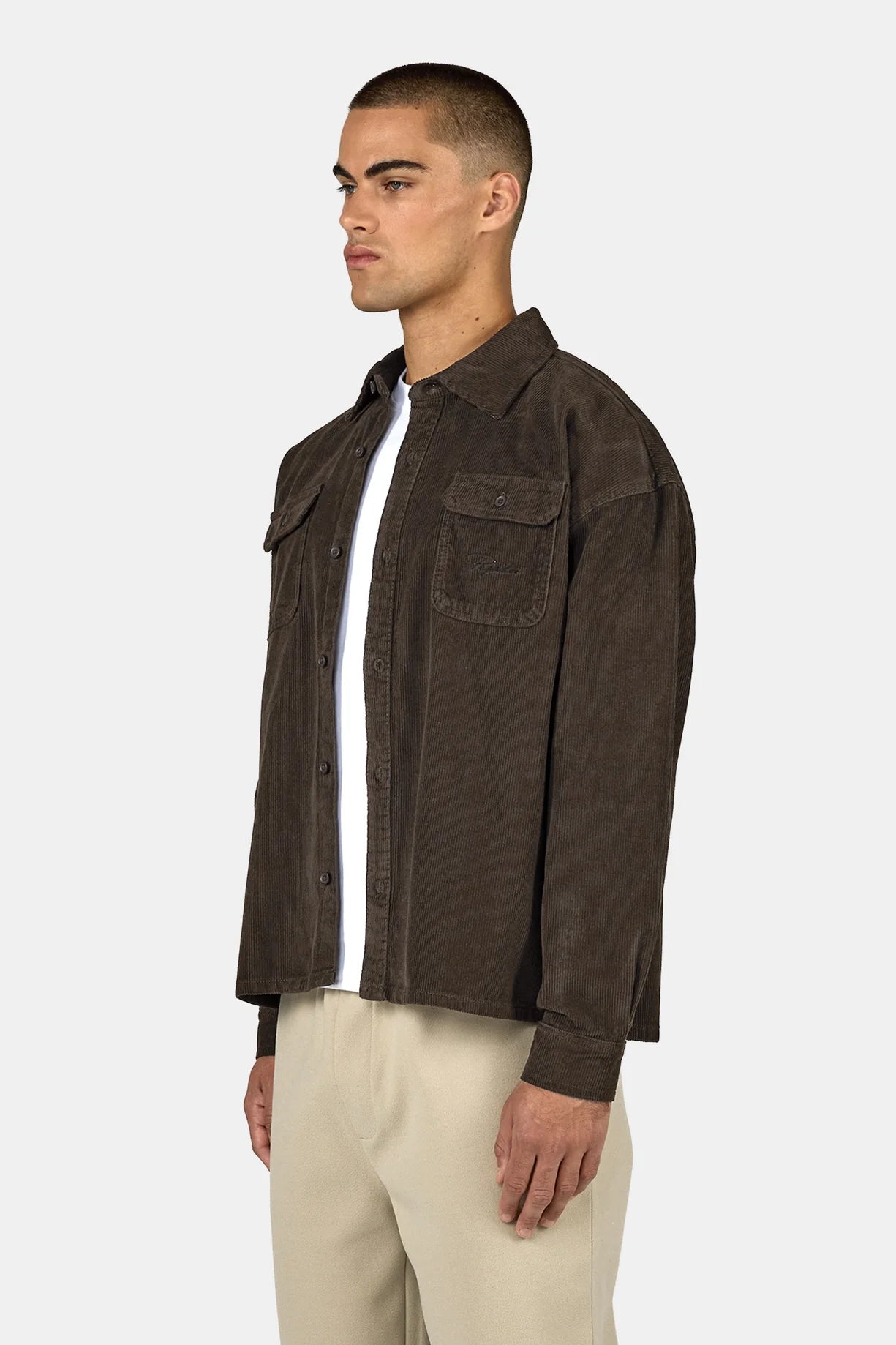 PEGADOR BILASPUR WIDE CORD SHIRT WALNUT BROWN WALNUT BROWN Bild 3