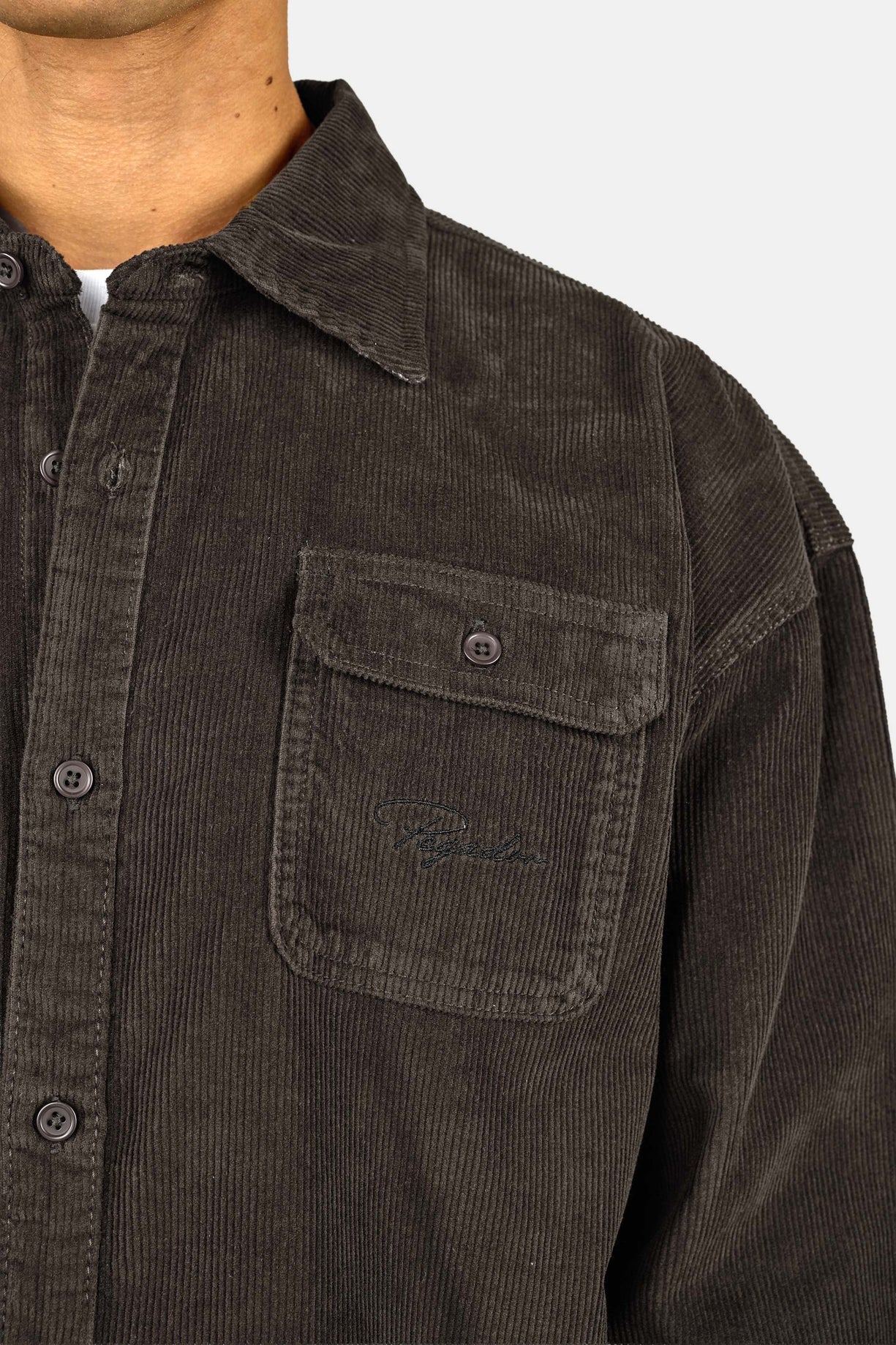 PEGADOR BILASPUR WIDE CORD SHIRT WALNUT BROWN WALNUT BROWN Bild 6