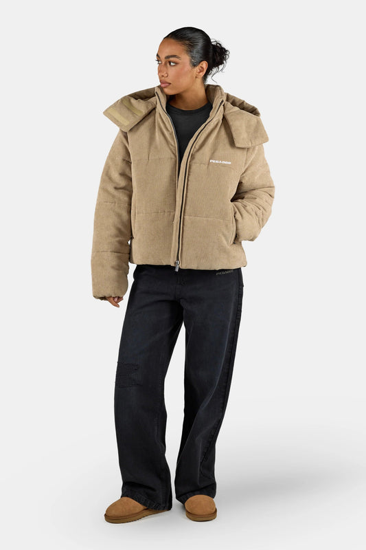 PEGADOR BLANCA CORDUROY PUFFER JACKET SAND SAND Bild 2
