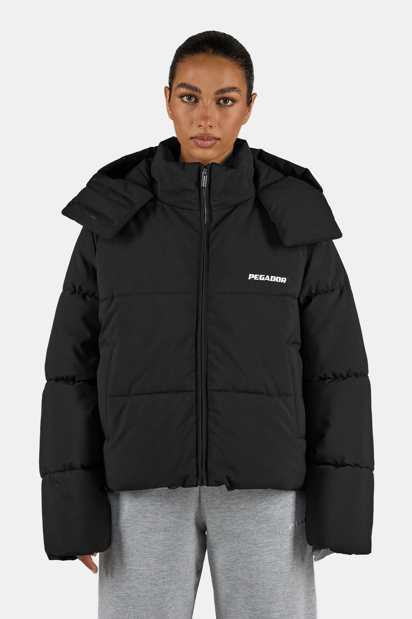 PEGADOR BLANCA PUFFER JACKET BLACK BLACK Bild 4