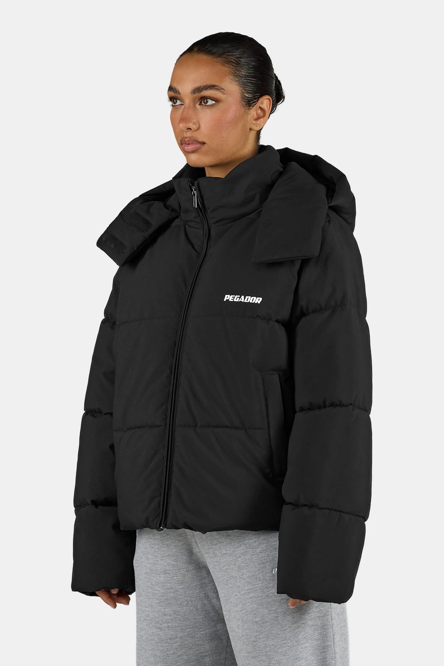 PEGADOR BLANCA PUFFER JACKET BLACK BLACK Bild 5