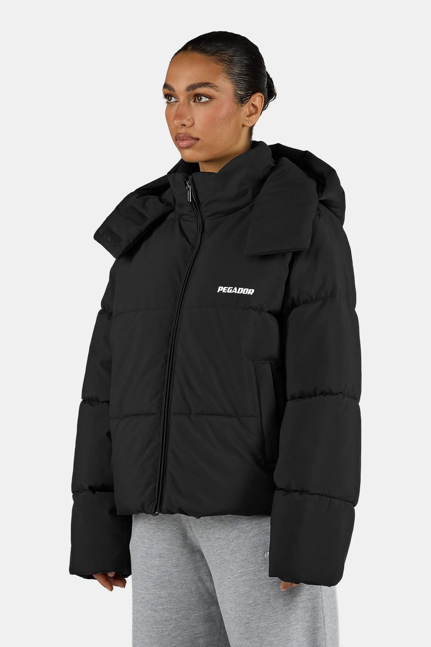 PEGADOR BLANCA PUFFER JACKET BLACK BLACK Bild 5