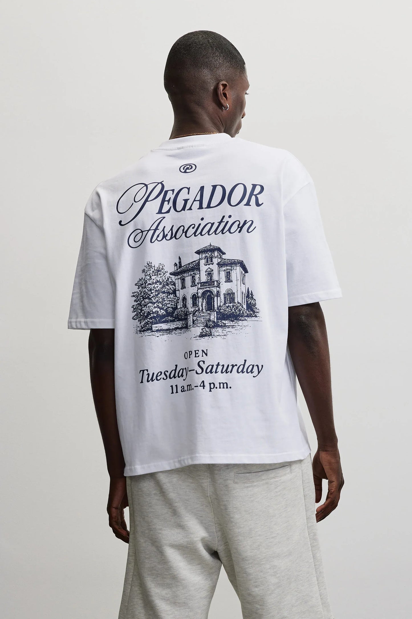 CARLOFORTE OVERSIZED TEE WHITE Bild 1