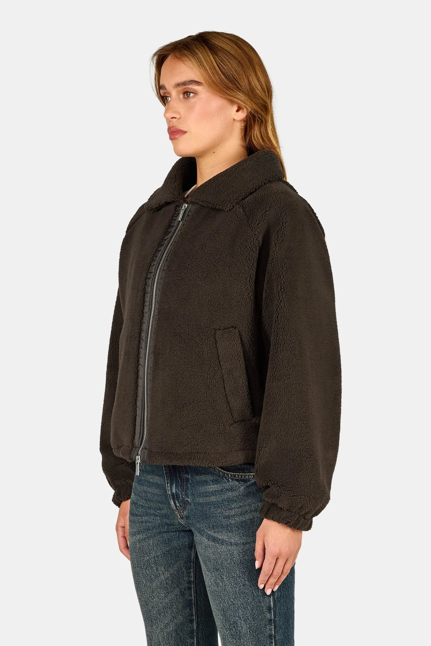PEGADOR ENNA TEDDY JACKET WALNUT BROWN WALNUT BROWN Bild 4
