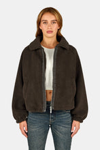 Load image into Gallery viewer, PEGADOR ENNA TEDDY JACKET WALNUT BROWN WALNUT BROWN Bild 7
