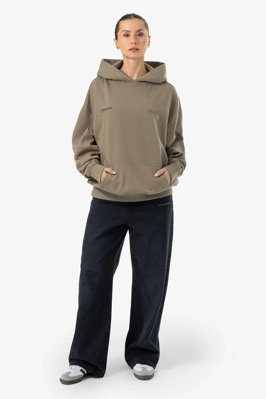 PEGADOR FIA OVERSIZED HOODIE WASHED DESERT TAUPE WASHED DESERT TAUPE Bild 2