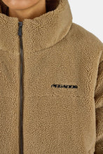 Load image into Gallery viewer, PEGADOR GEORGIA TEDDY PUFFER JACKET SAND SAND Bild 7
