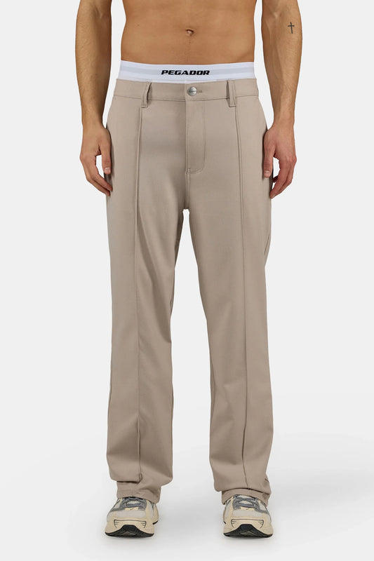 PEGADOR GUIDER REGULAR SUIT PANTS DARK STONE Bild 1