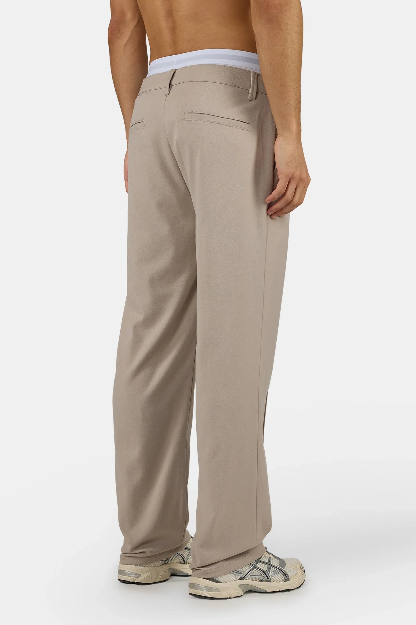 PEGADOR GUIDER REGULAR SUIT PANTS DARK STONE Bild 4