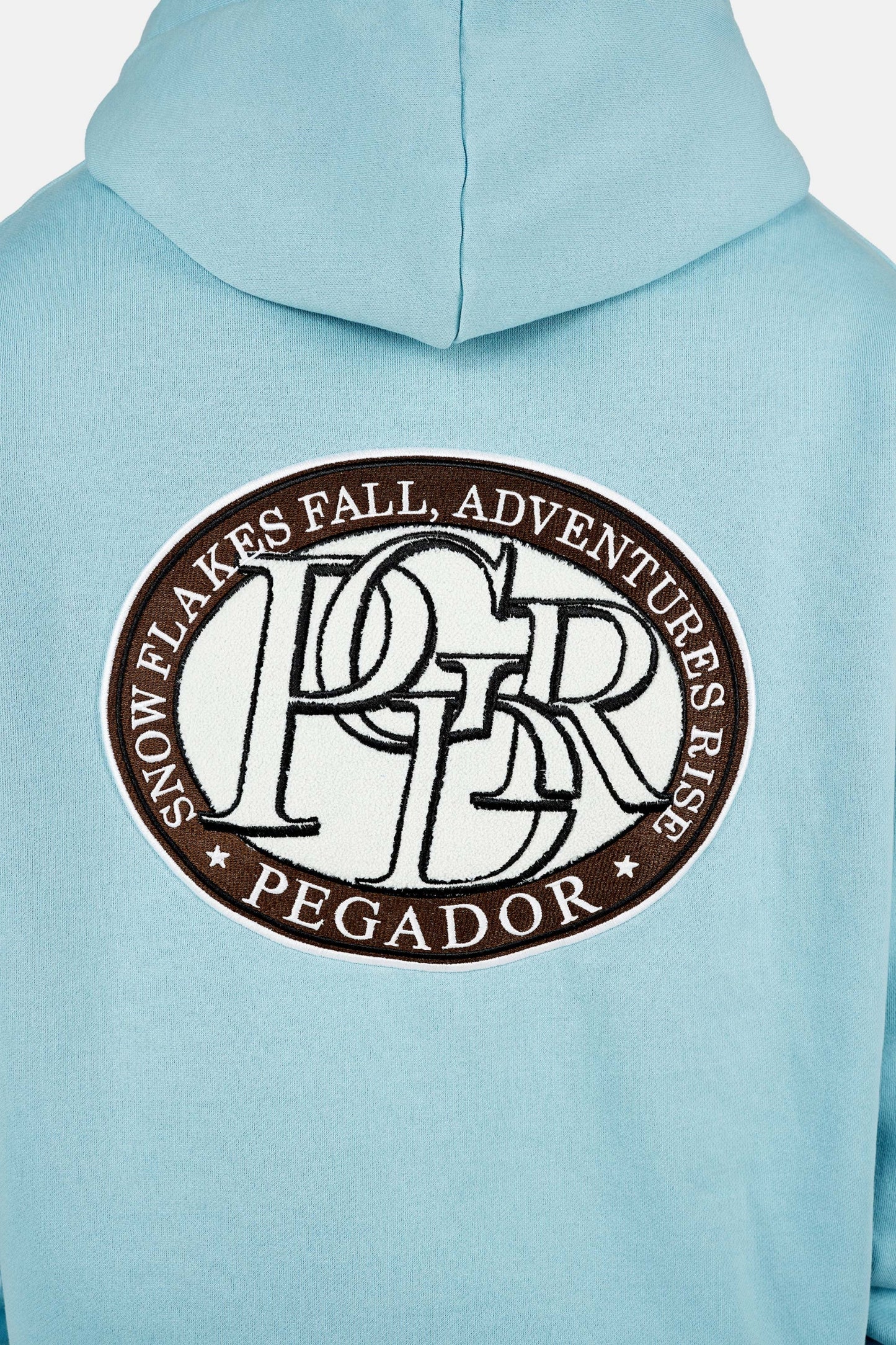 PEGADOR HAARLEM OVERSIZED HOODIE WASHED FROST BLUE WASHED FROST BLUE Bild 7