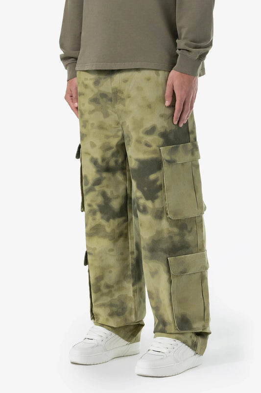 PEGADOR HARMON WIDE CARGO PANTS MUD CAMOUFLAGE MUD CAMOUFLAGE Bild 1