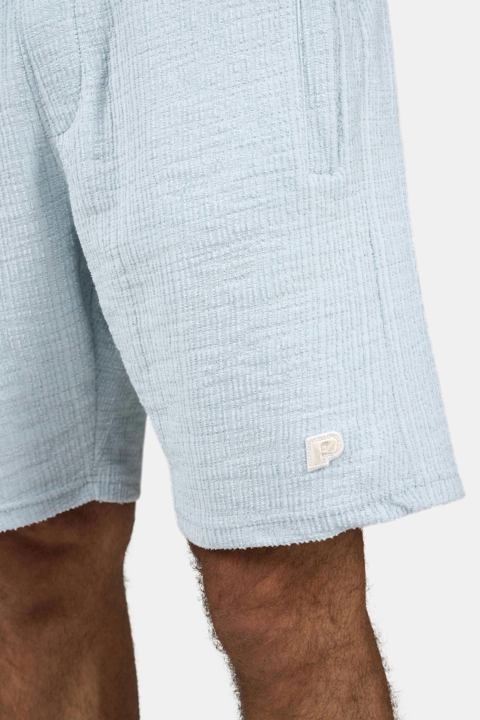 PEGADOR LIBCO STRUCTURED KNIT SHORTS WASHED DREAM BLUE WASHED DREAM BLUE UNBLEACHED WASHED DREAM BLU Bild 5