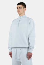Lade das Bild in den Galerie-Viewer, PEGADOR LOGO OVERSIZED HALF ZIP SWEATER WASHED DREAM BLUE WASHED DREAM BLUE WHITE WASHED DREAM BLUE WHI Bild 2
