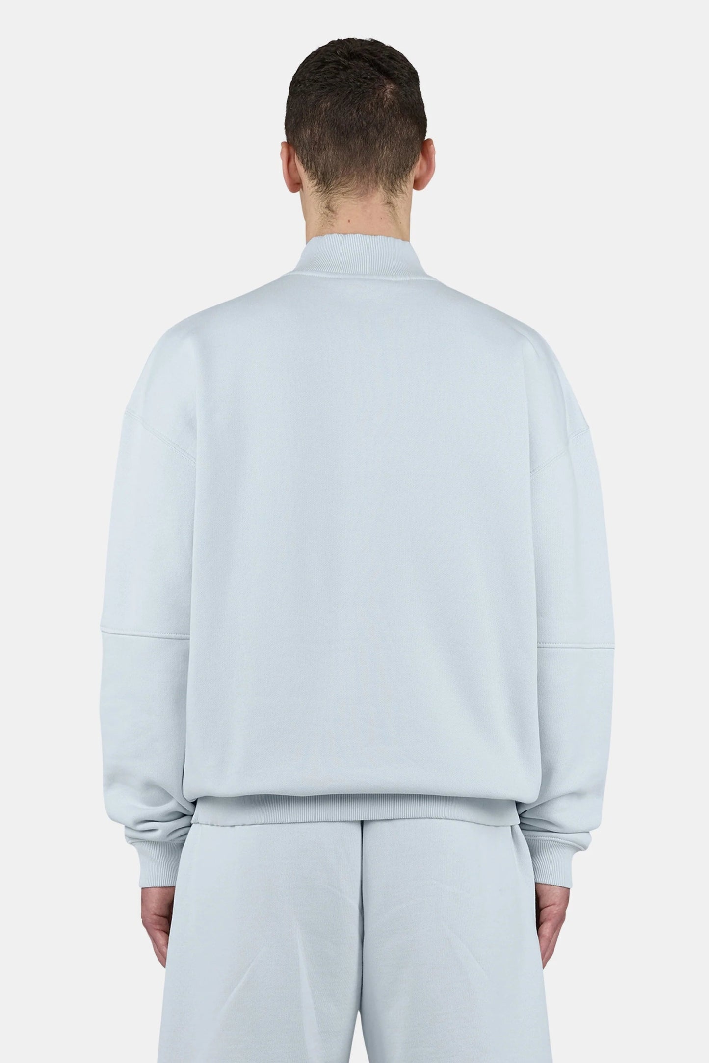 PEGADOR LOGO OVERSIZED HALF ZIP SWEATER WASHED DREAM BLUE WASHED DREAM BLUE WHITE WASHED DREAM BLUE WHI Bild 3