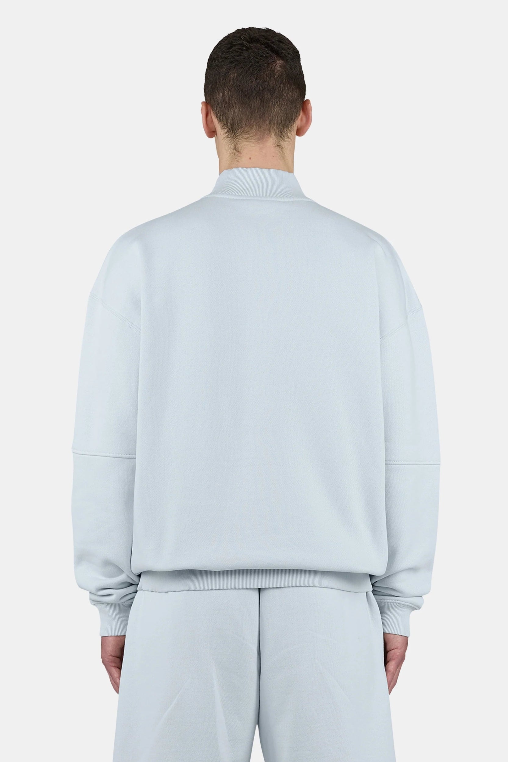 PEGADOR LOGO OVERSIZED HALF ZIP SWEATER WASHED DREAM BLUE WASHED DREAM BLUE WHITE WASHED DREAM BLUE WHI Bild 3