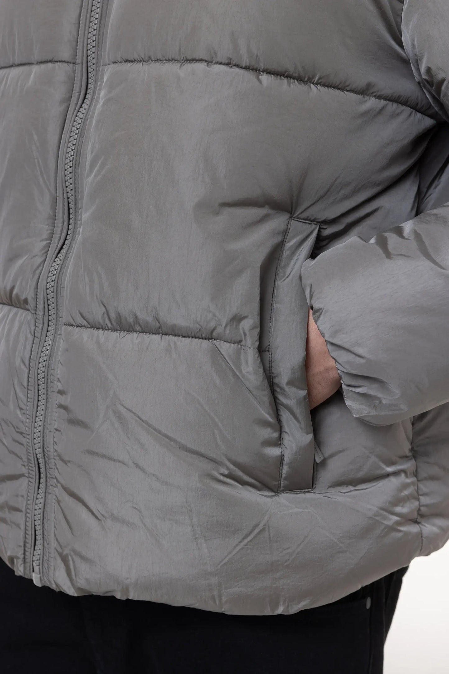 PEGADOR MARTEN CRUSHED PUFFER JACKET ROCK GREY ROCK GREY Bild 6