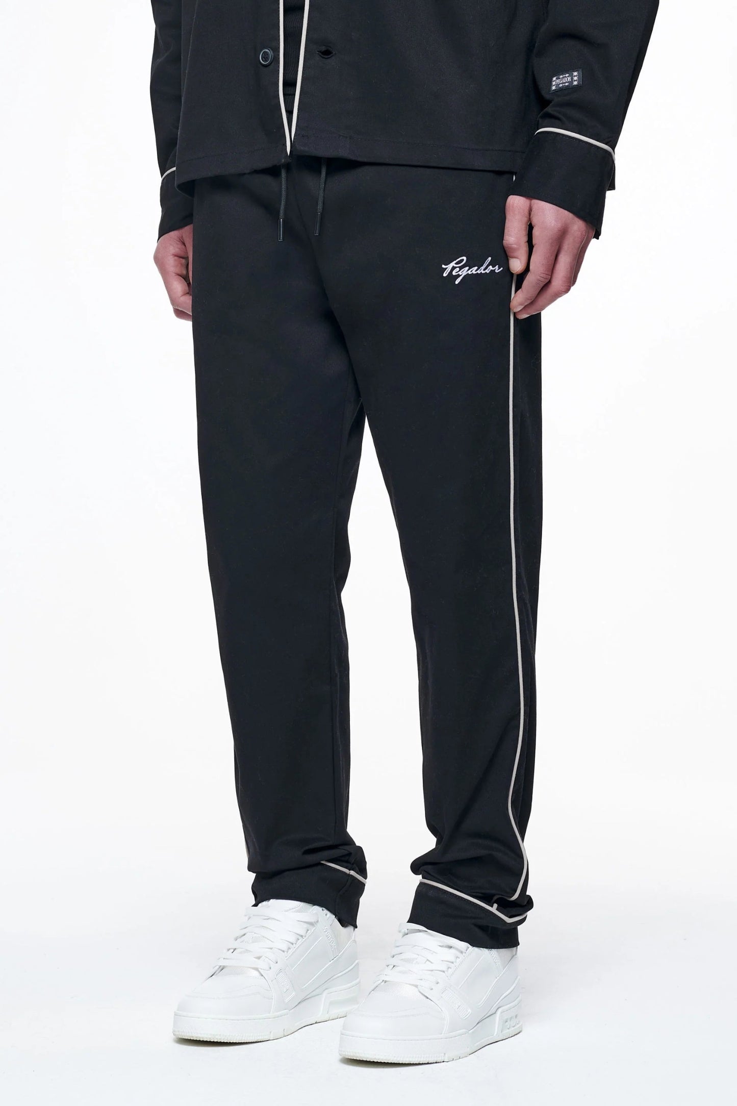 PEGADOR MAVIS TRACK PANTS BLACK BLACK Bild 1