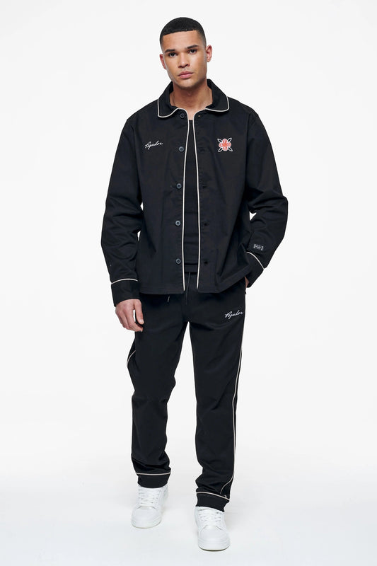 PEGADOR MAVIS TRACK PANTS BLACK BLACK Bild 2