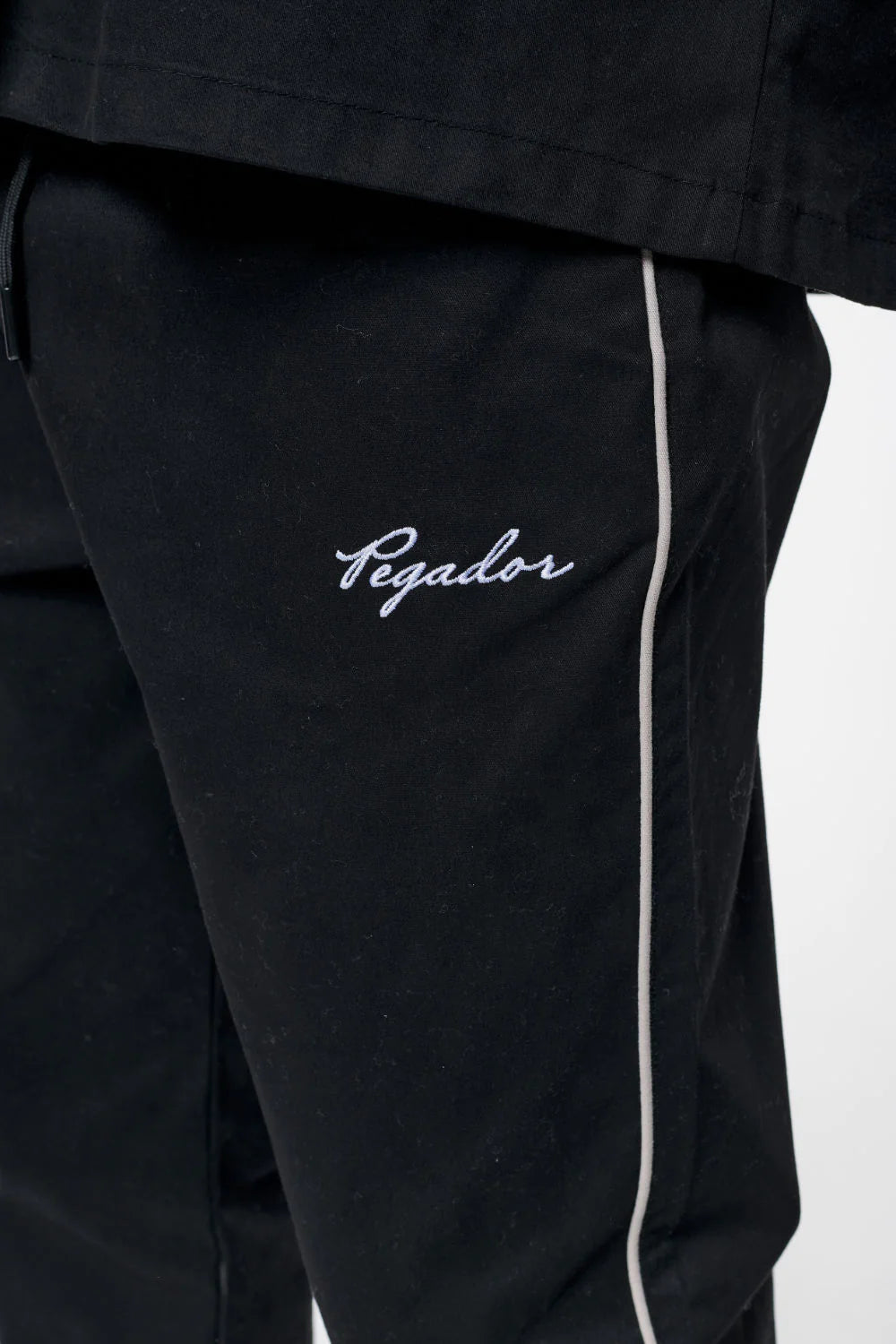 PEGADOR MAVIS TRACK PANTS BLACK BLACK Bild 3