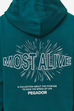 Load image into Gallery viewer, PEGADOR NISA OVERSIZED HOODIE WASHED URBAN TURQUOISE WASHED URBAN TURQUOISE Bild 5
