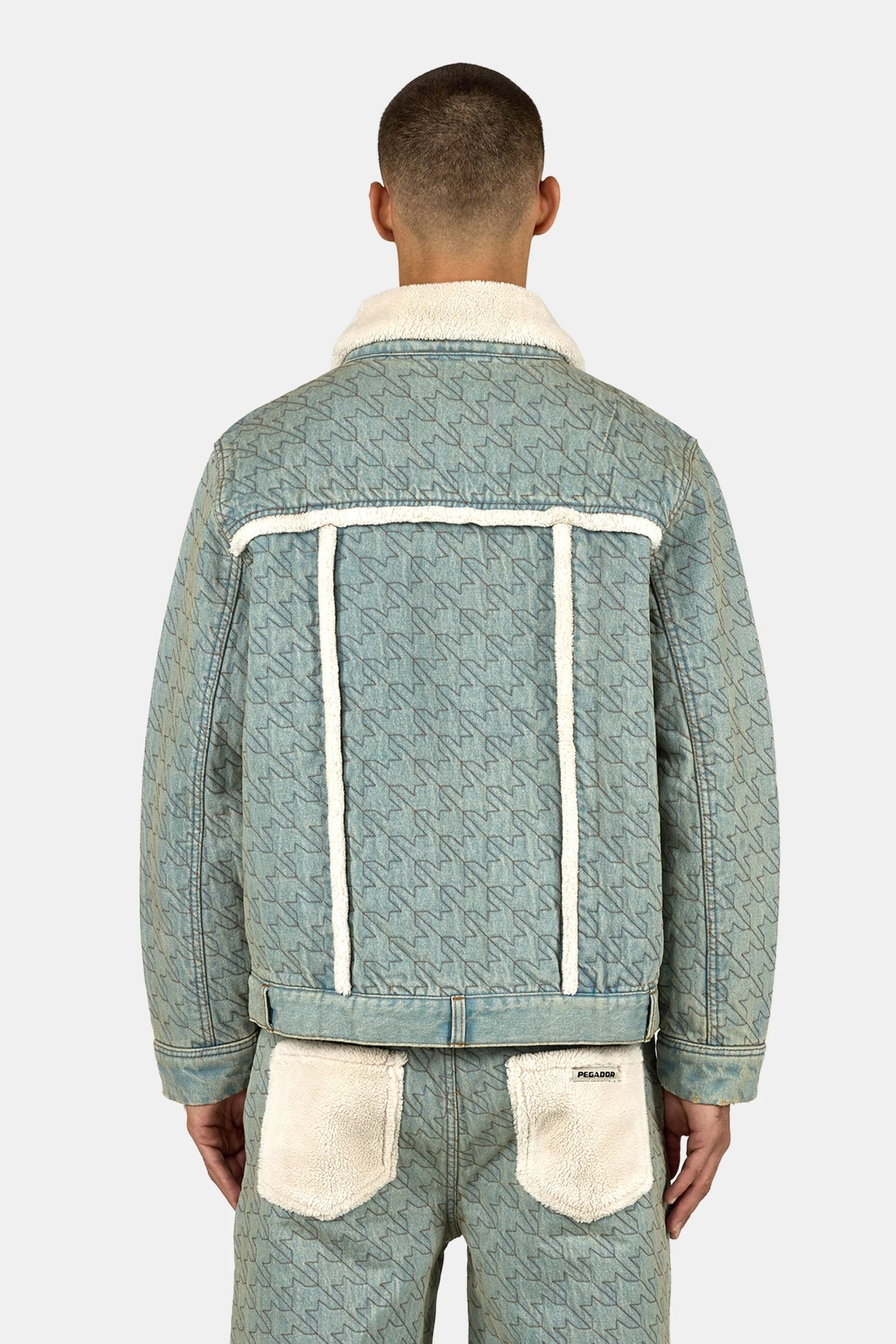 PEGADOR PALS JEANS JACKET WASHED VINTAGE BLUE WASHED VINTAGE BLUE Bild 3