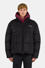 Lade das Bild in den Galerie-Viewer, PEGADOR SIDAN VELOUR PUFFER JACKET BLACK BLACK / WHITE Bild 4

