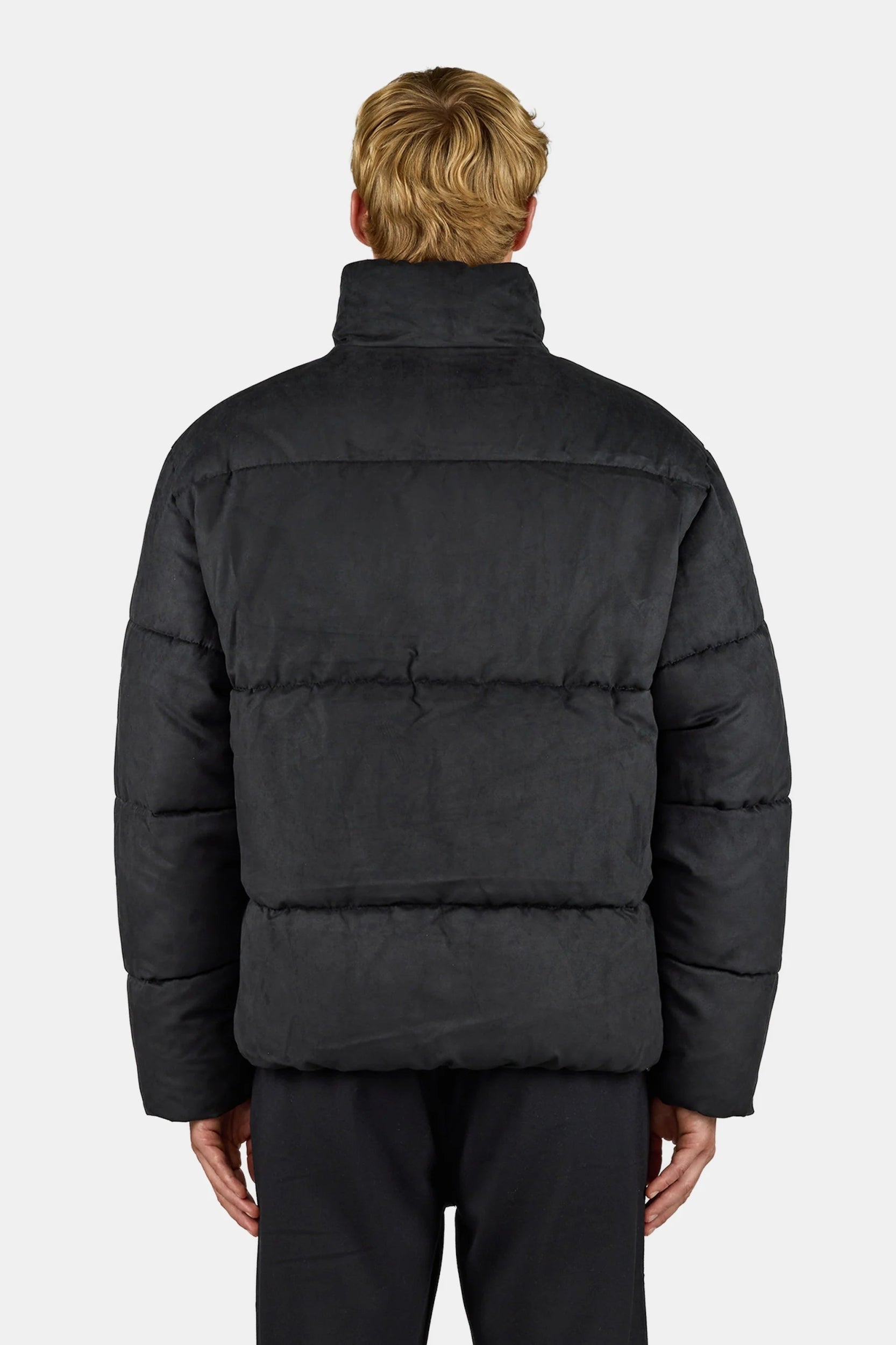 PEGADOR SIDAN VELOUR PUFFER JACKET BLACK BLACK Bild 6