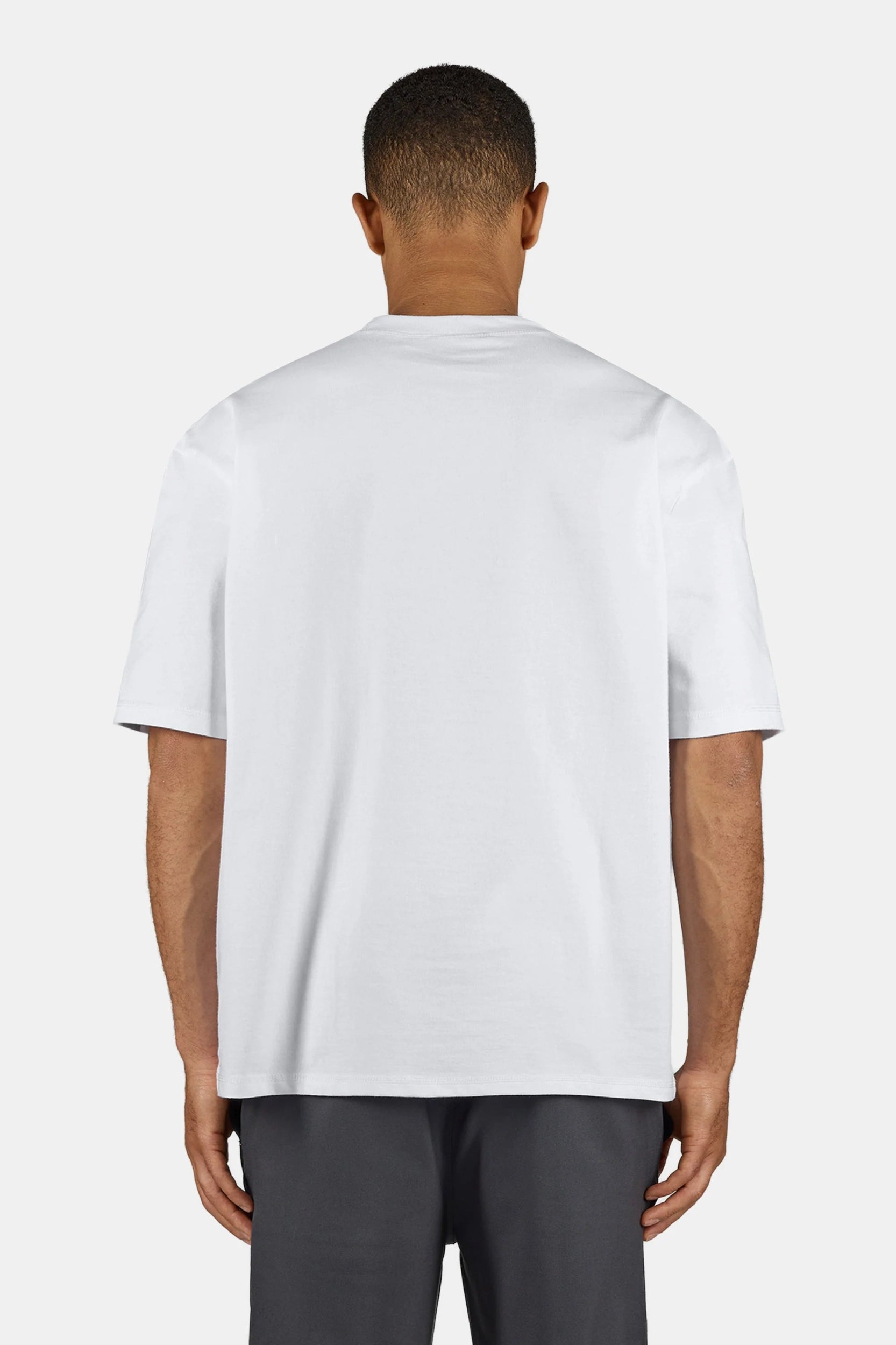 PEGADOR SIGNAR OVERSIZED TEE WHITE WHITE BLACK Bild 4