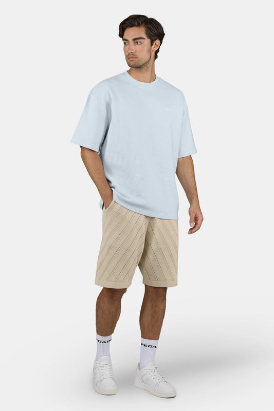 PEGADOR SIGNAR OVERSIZED WAFFLE TEE WASHED DREAM BLUE WASHED DREAM BLUE WHITE WASHED DREAM BLUE WHI Bild 2