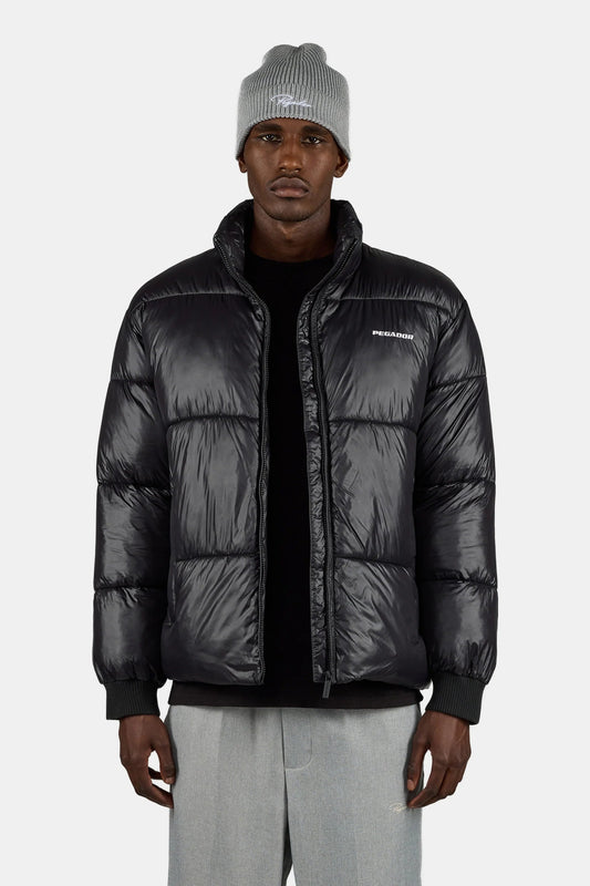 PEGADOR SOLIN LIGHT GLOSSY PUFFER JACKET BLACK Bild 1
