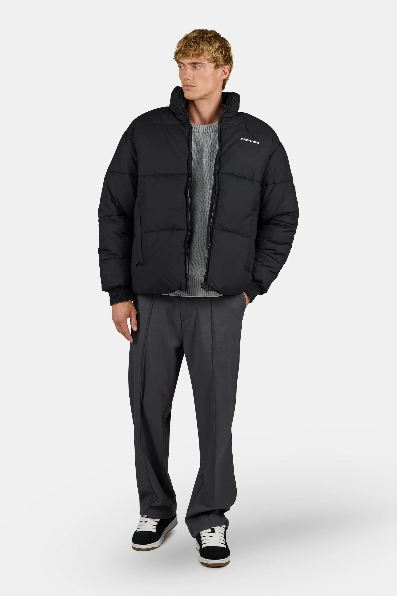 PEGADOR SOLIN PUFFER JACKET BLACK BLACK Bild 2