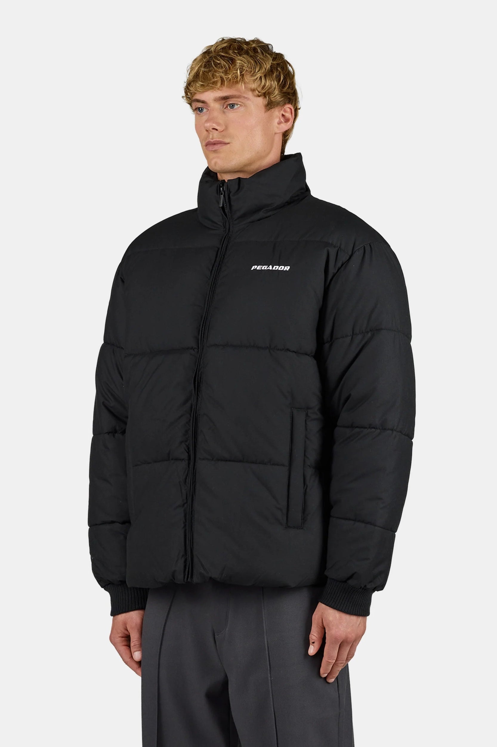 PEGADOR SOLIN PUFFER JACKET BLACK BLACK Bild 5