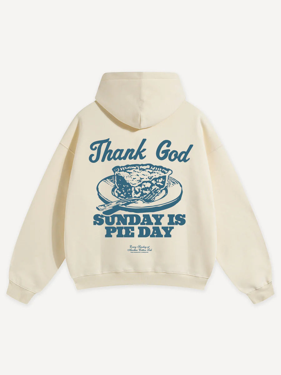 ANOTHER COTTON LAB PIE DAY OVERSIZED HOODIE