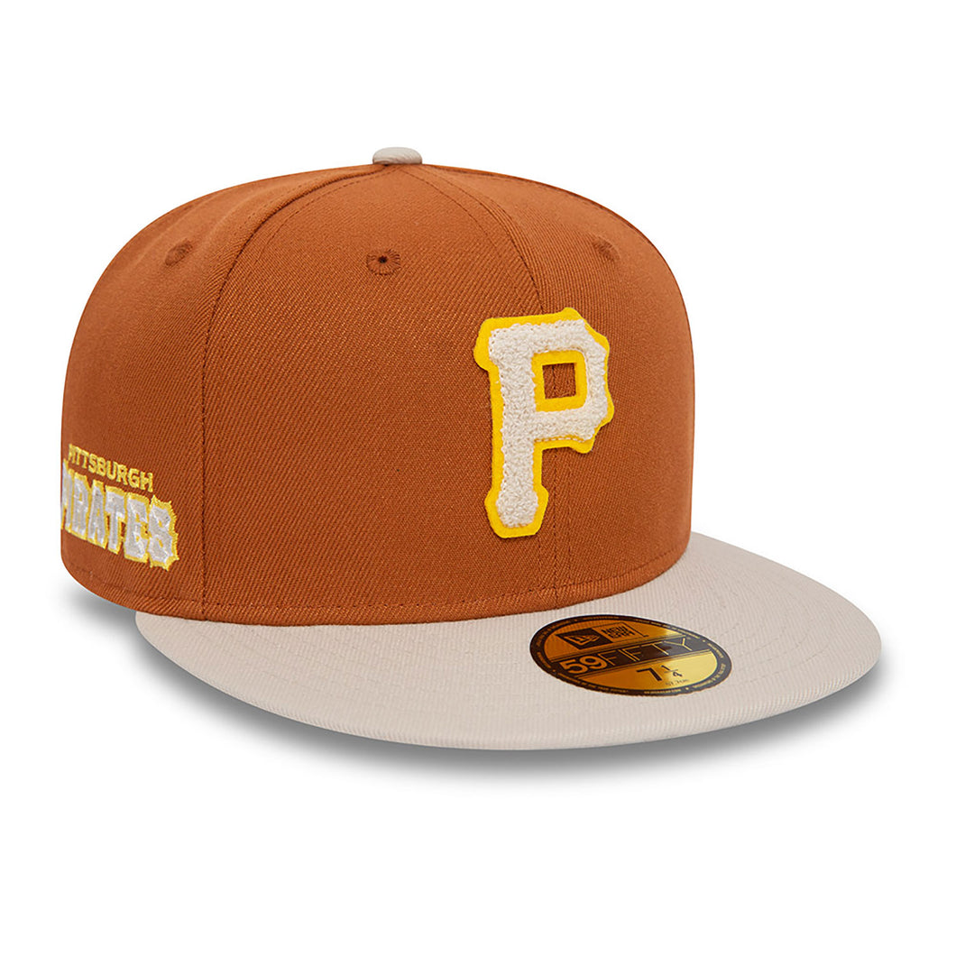 NEW ERA 59FIFTY FITTED CAP PITTSBURGH PIRATES BOUCLE