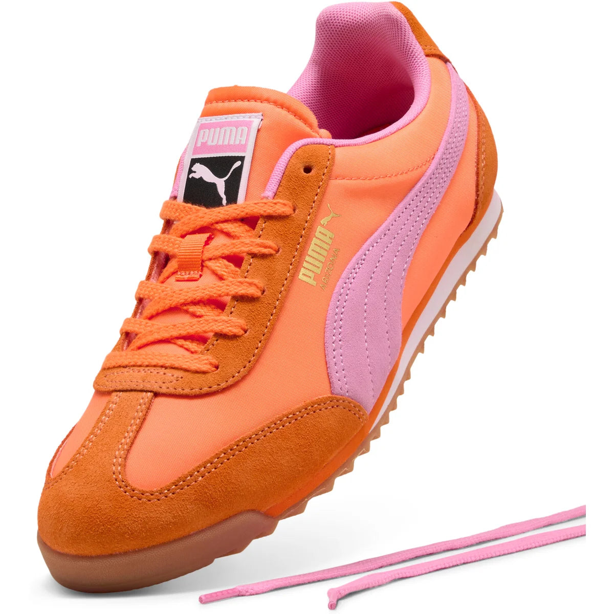 PUMA ARIZONA NYLON ORANGE GLO-POISED PINK-PUMA GOLD Bild 3