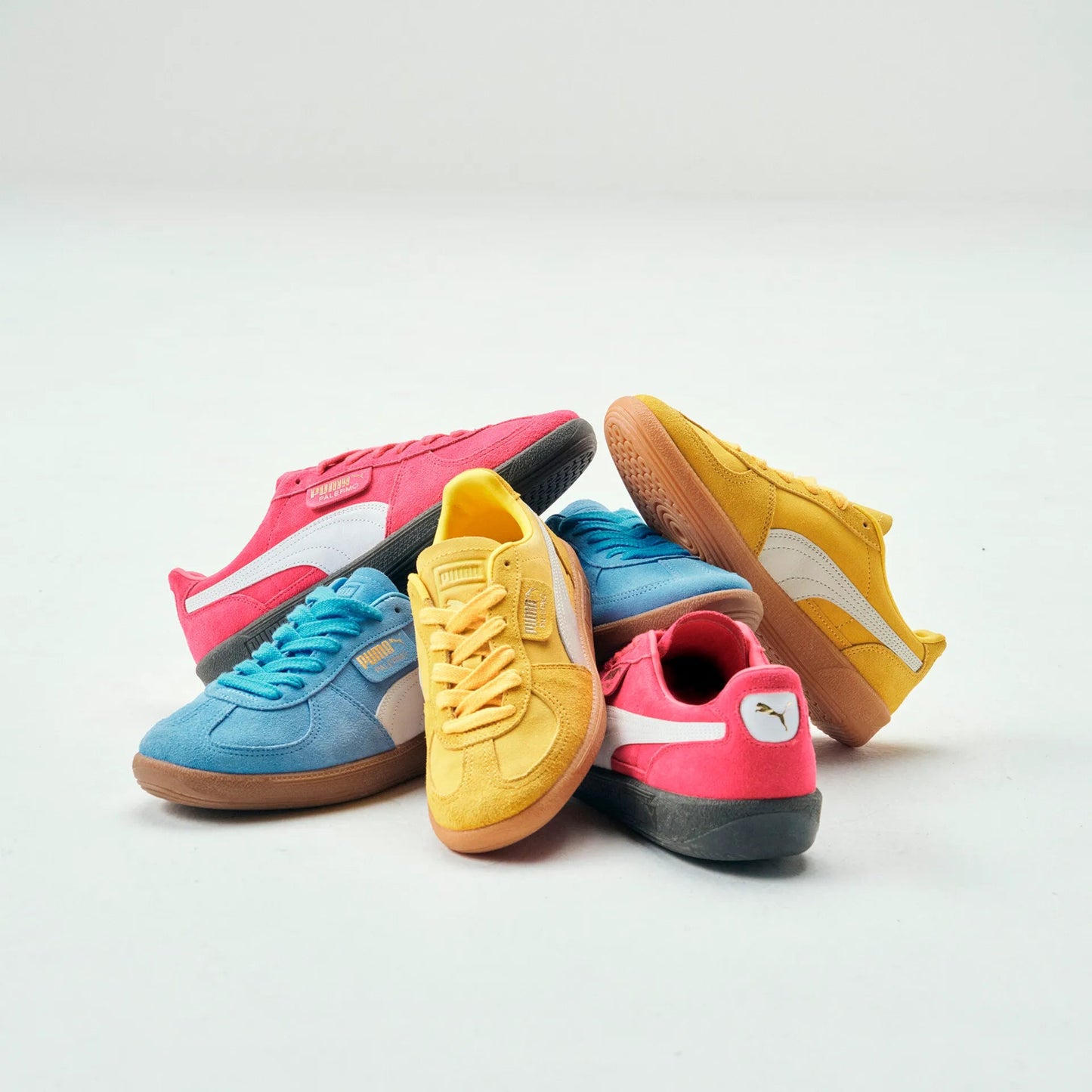 PUMA PALERMO YELLOW SIZZLE-ALPINE SNOW Bild 3
