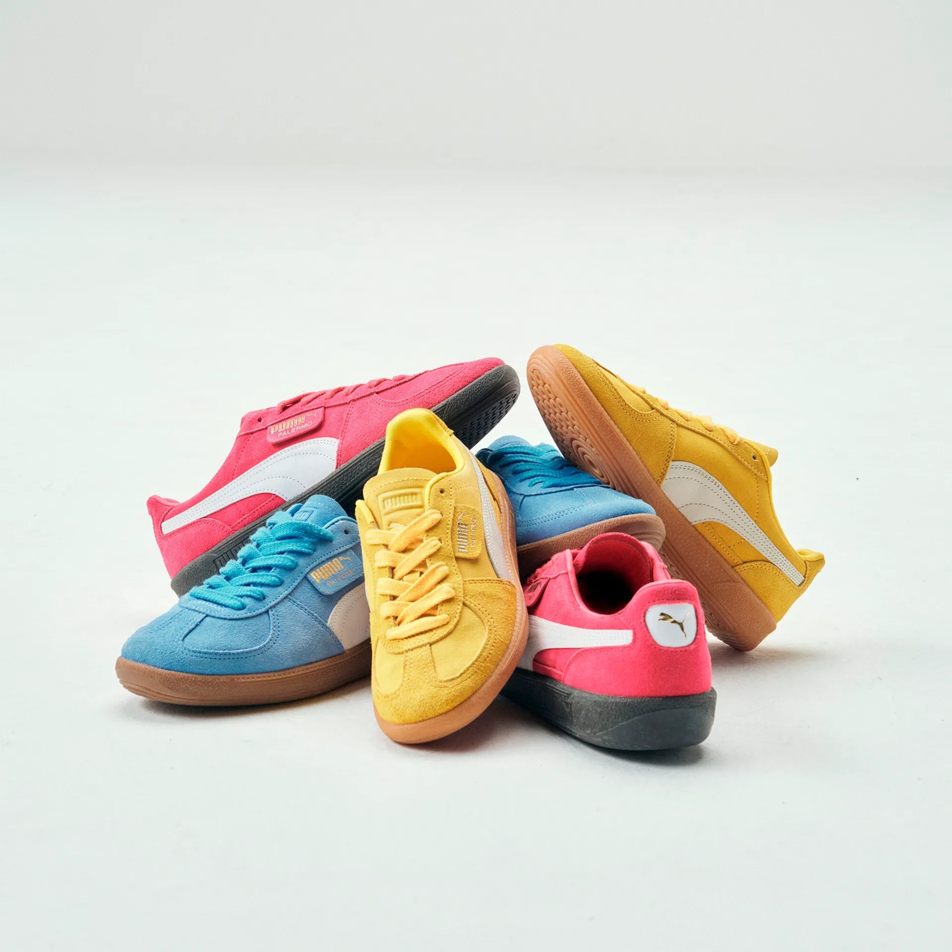 PUMA PALERMO YELLOW SIZZLE-ALPINE SNOW Bild 3