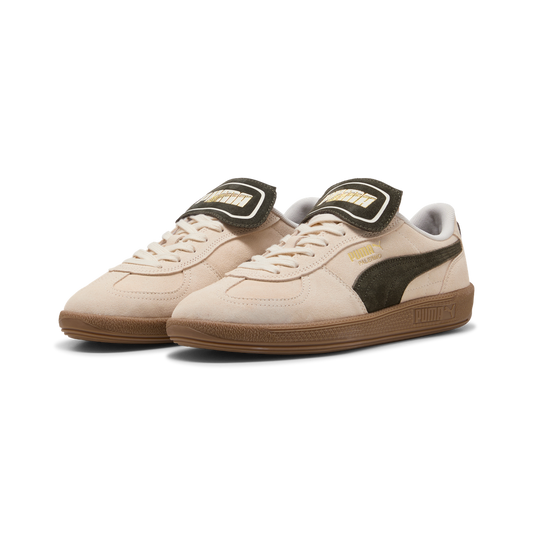 PUMA PALERMO PREMIUM SUEDE ALPINE SNOW-DARK OLIVE-PUMA GOLD Bild 2