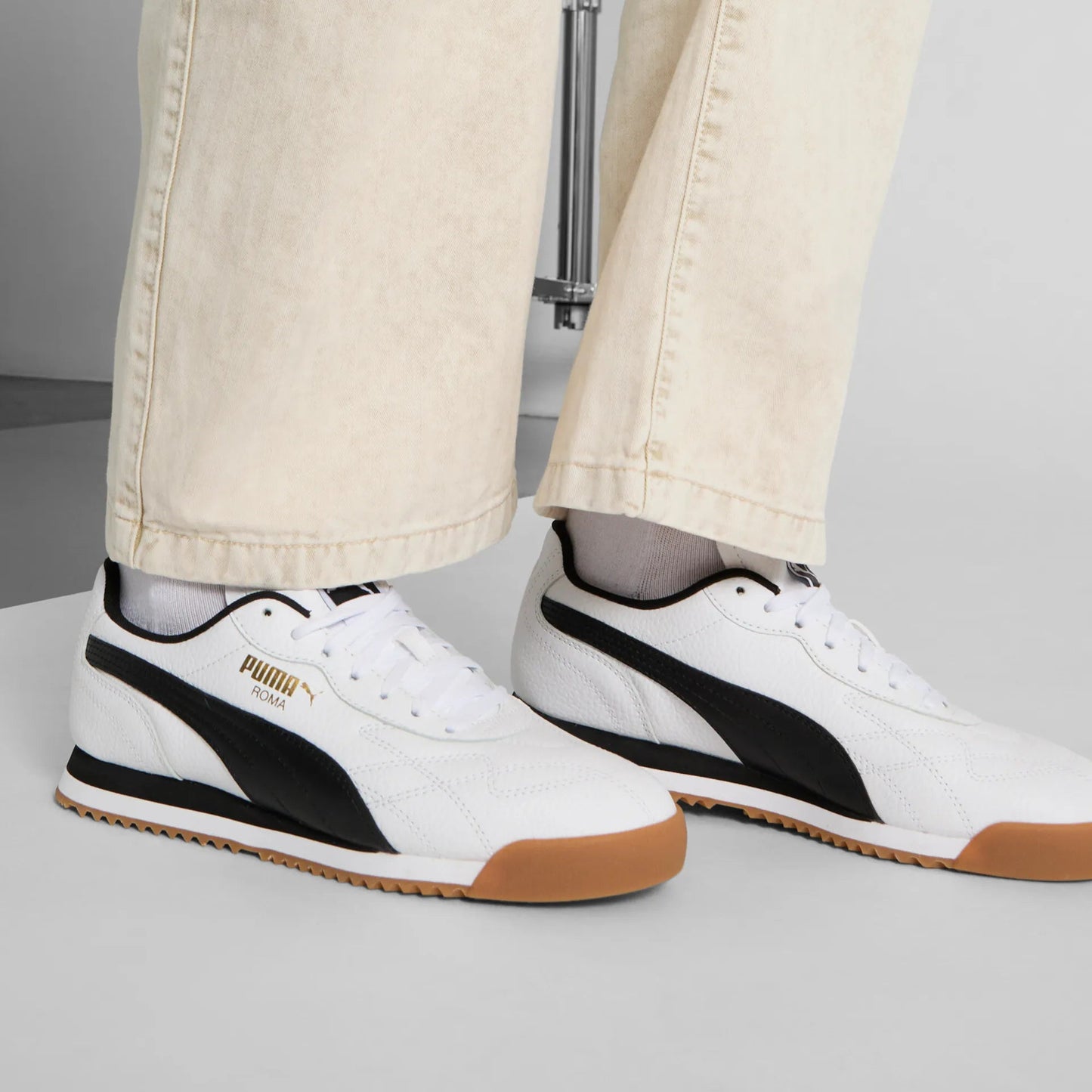 PUMA ROMA ANNIVERSARIO PUMA WHITE-PUMA BLACK-GUM Bild 2