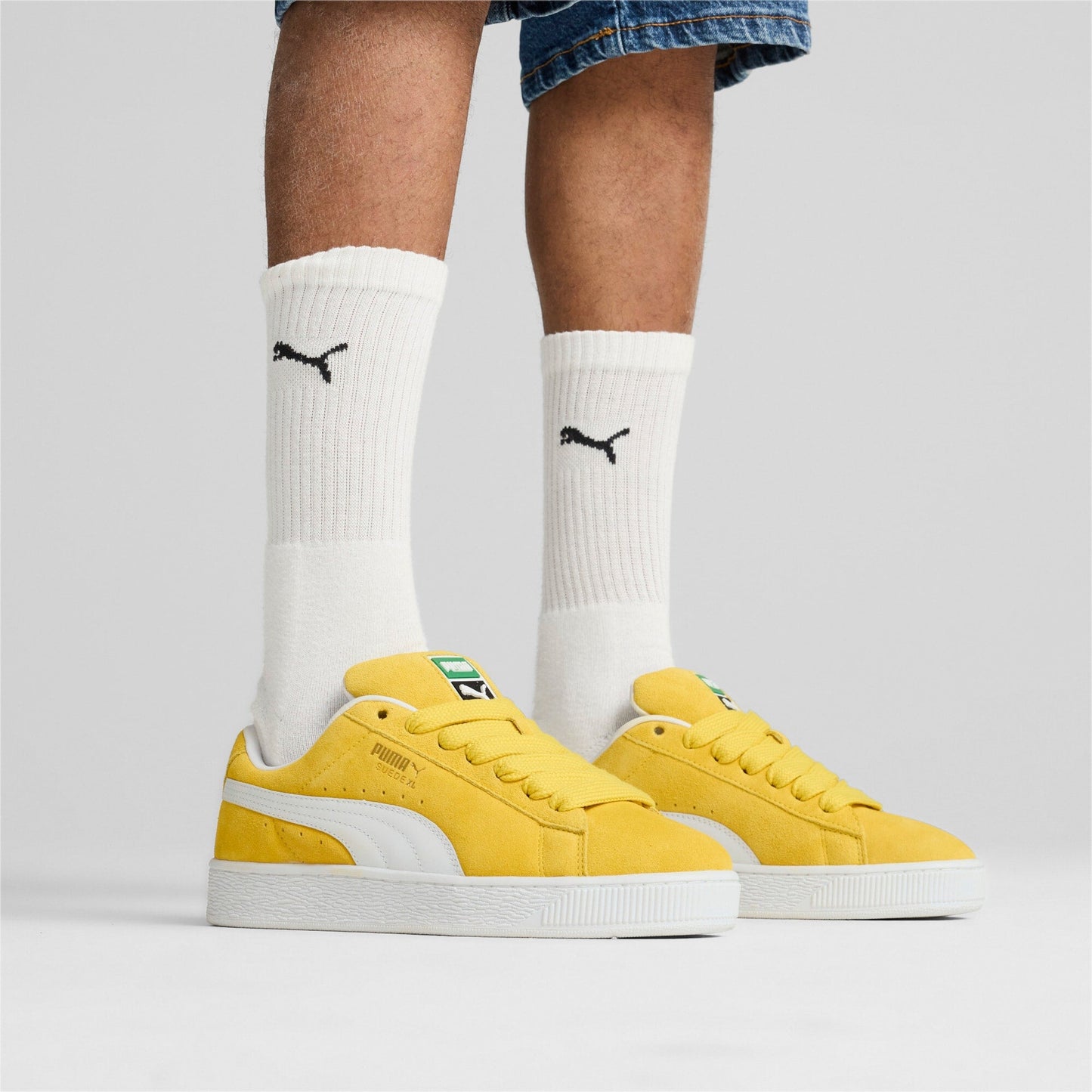 PUMA SUEDE XL FRESH PEAR-PUMA WHITE Bild 3