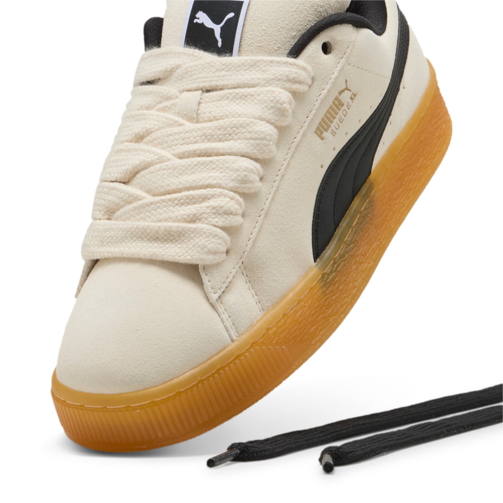 PUMA SUEDE XL DARK RISK WHITE Bild 3