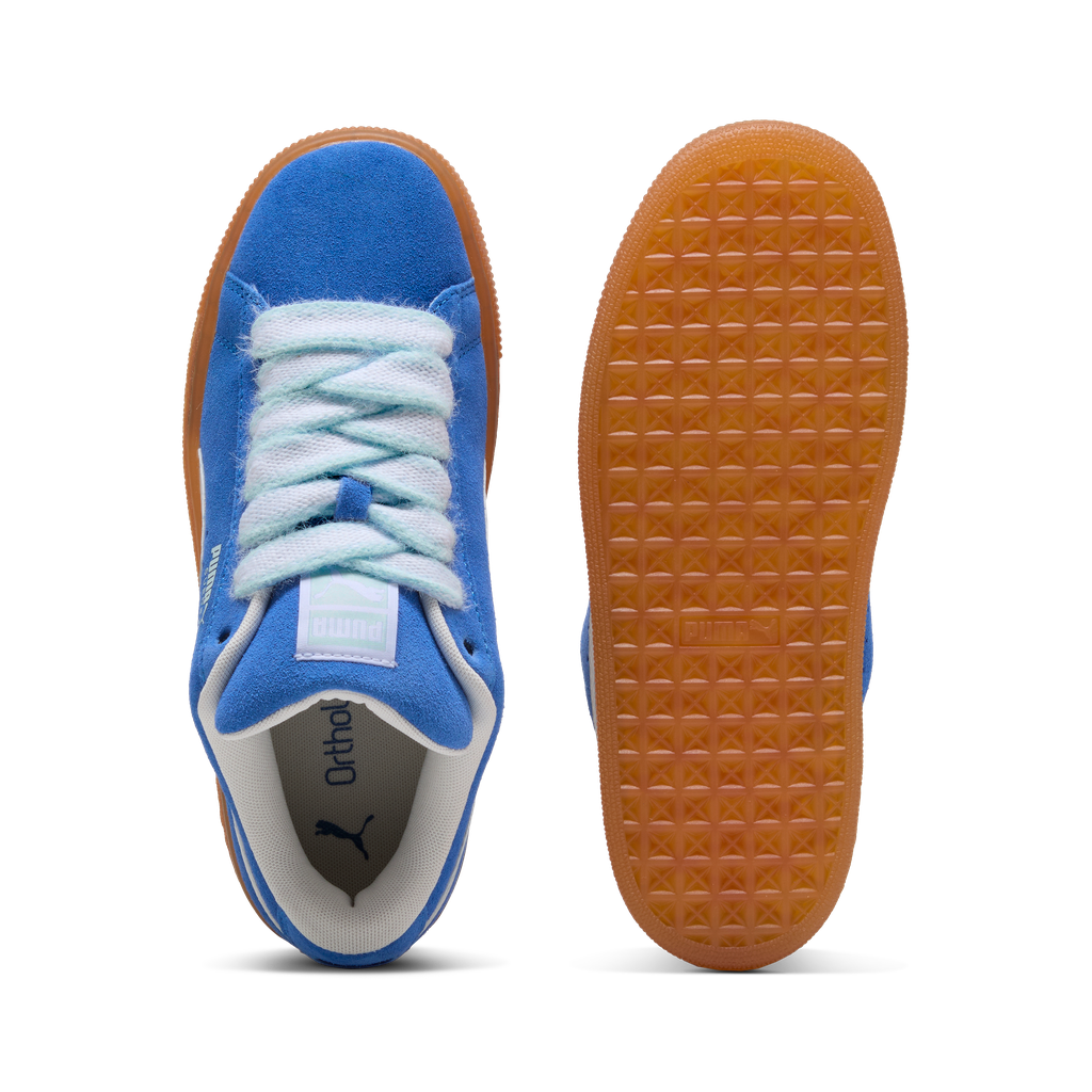 PUMA SUEDE XL LACES INTEREST MOUNTAIN BLUE-CARAMEL LATTE Bild 3