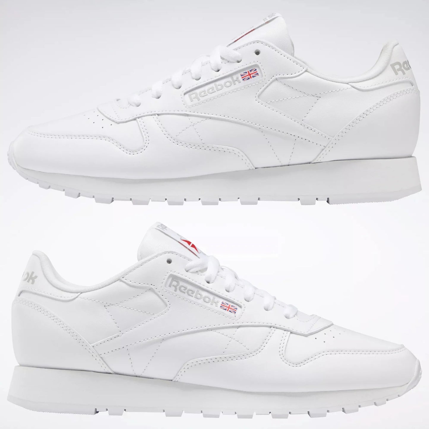 REEBOK CLASSIC LEATHER FTWWHT/FTWWHT/PUGRY3 Bild 3