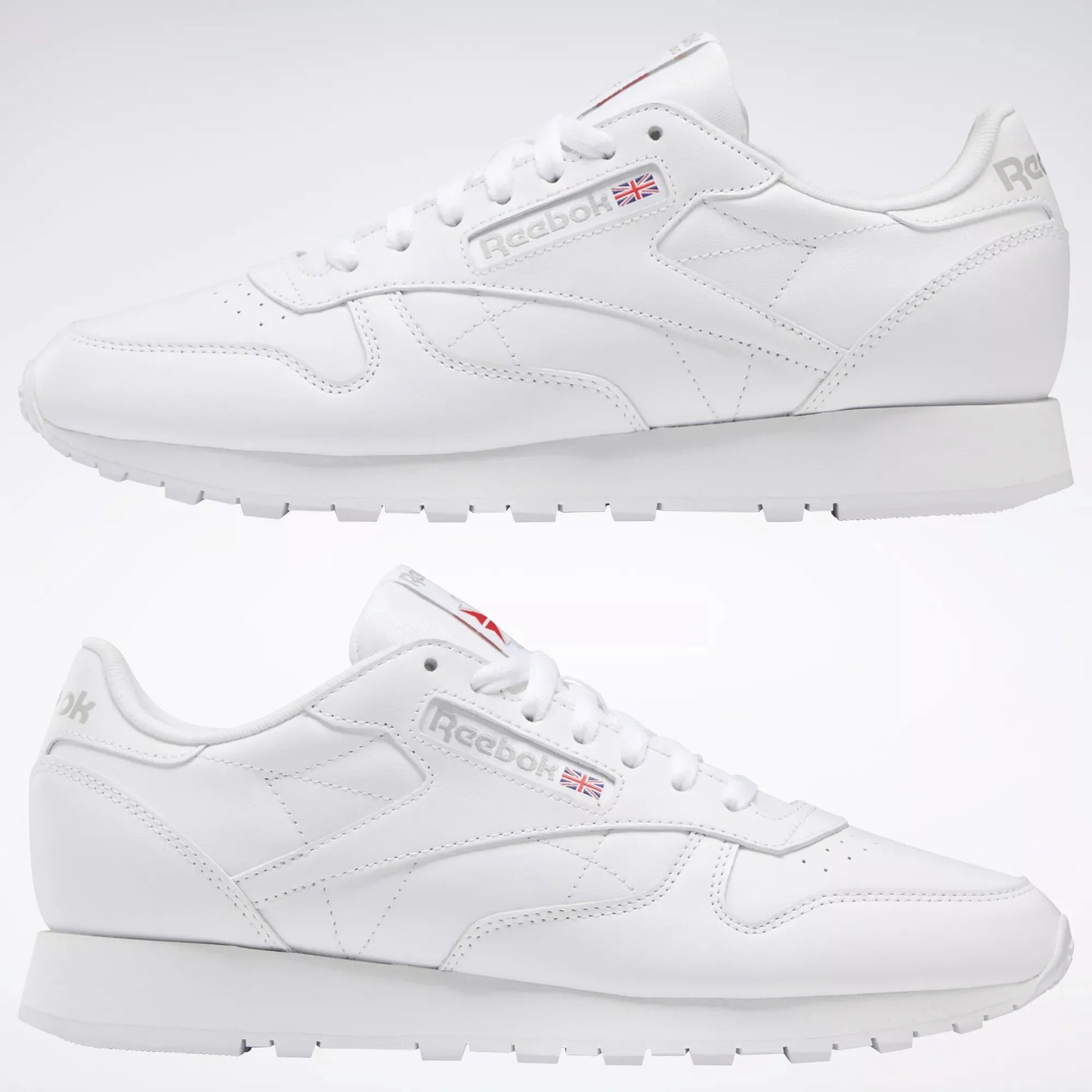 REEBOK CLASSIC LEATHER FTWWHT/FTWWHT/PUGRY3 Bild 3