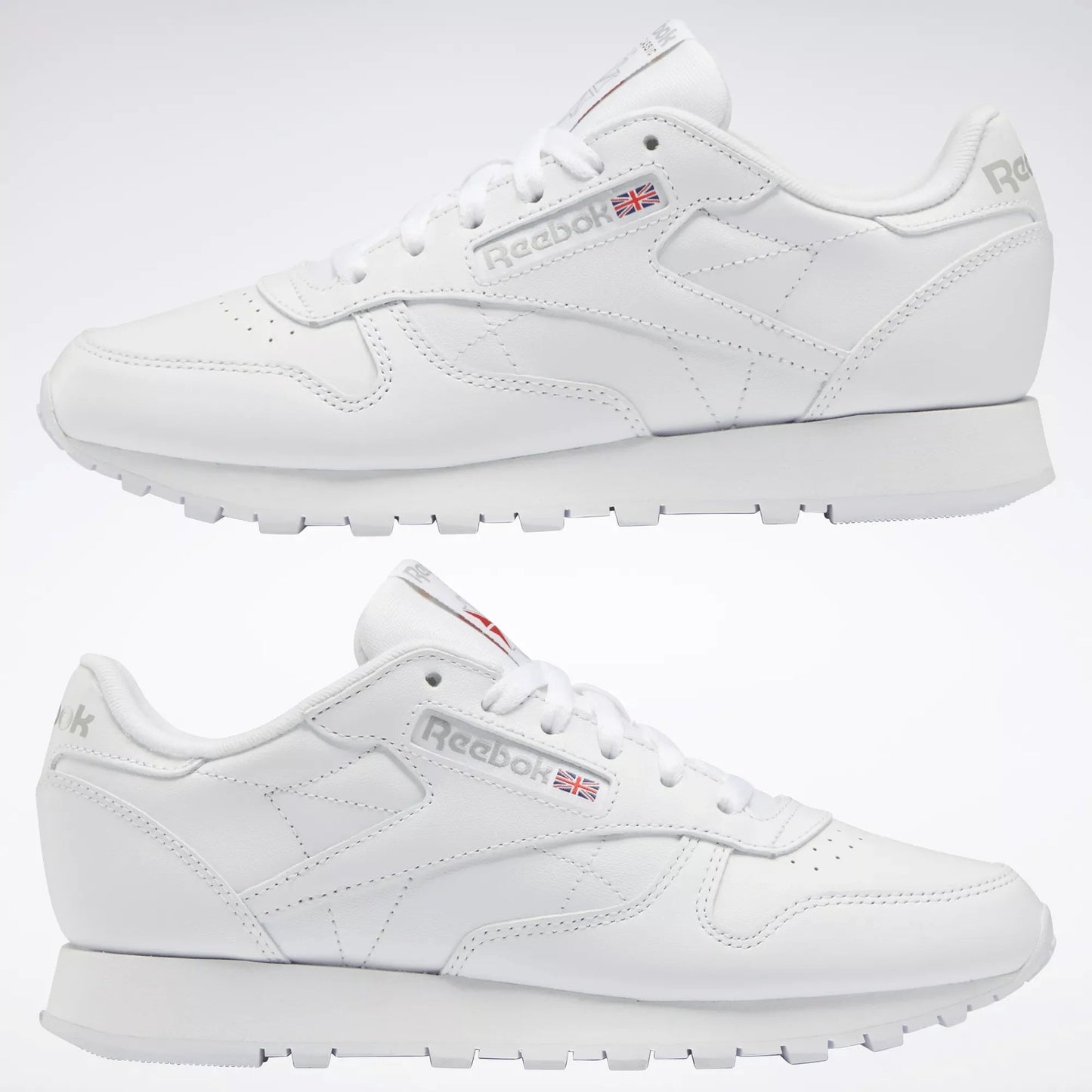 REEBOK CLASSIC LEATHER FTWWHT/FTWWHT/PUGRY3 Bild 4