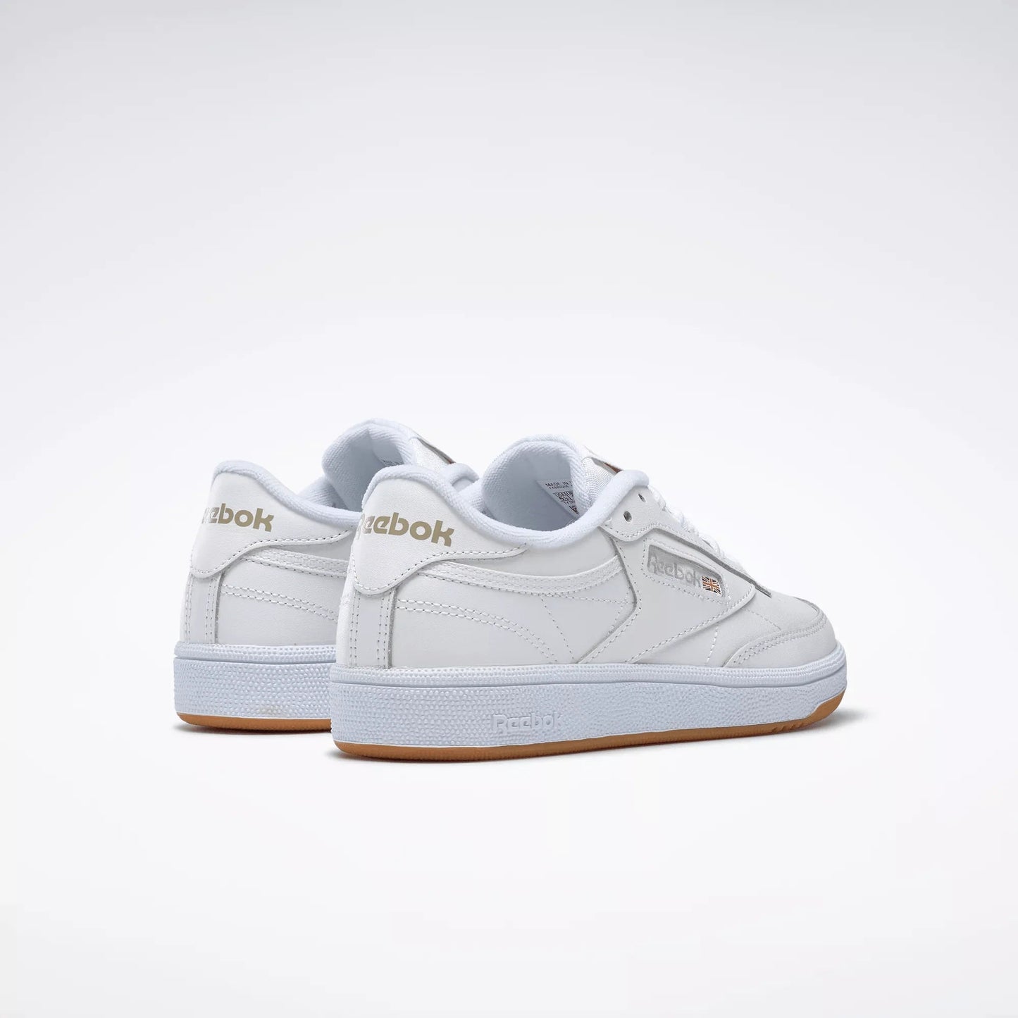 REEBOK CLUB C 85 WHITE/LIGHT GREY/GUM Bild 3