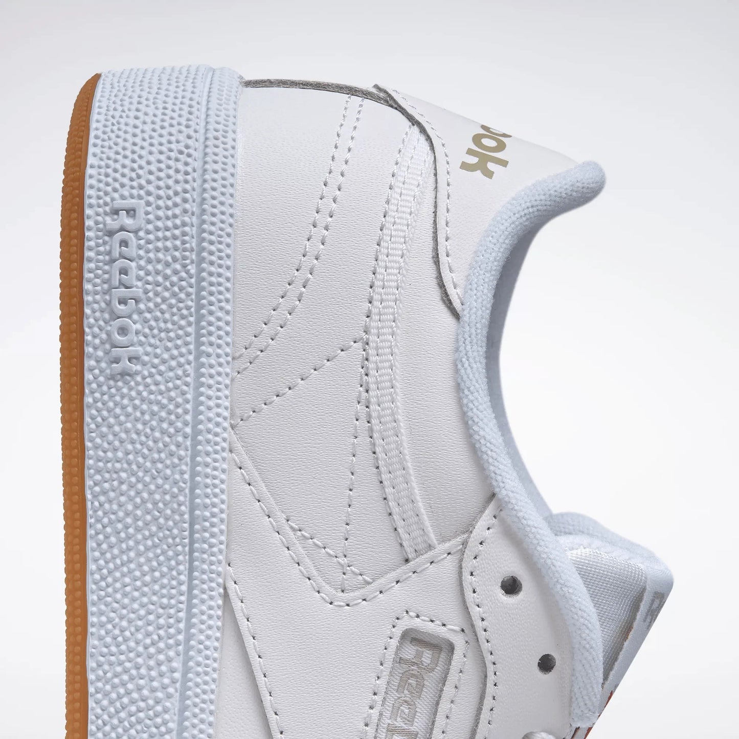 REEBOK CLUB C 85 WHITE/LIGHT GREY/GUM Bild 7