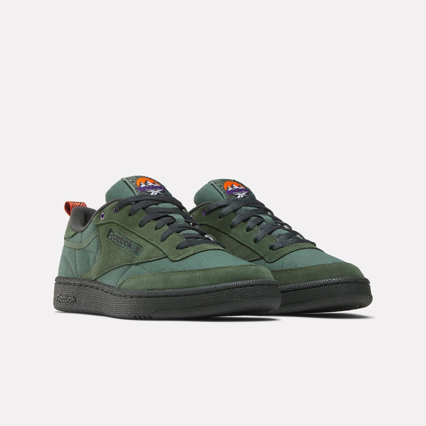 REEBOK CLUB C 85 ESCAPEGREEN/GREY6/PUMPORANGE Bild 2