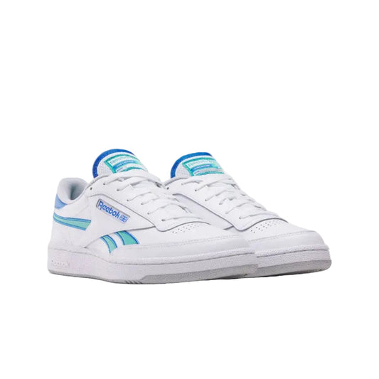 REEBOK CLUB C REVENGE WHITE/KINETICBLUE/UNLSHEDGREEN Bild 2